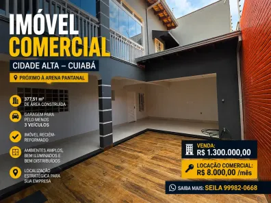 com 5 Quartos à venda, 377m² no Cidade Alta, Cuiabá