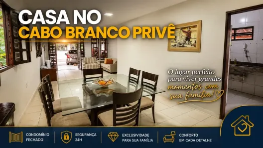 Casa com 3 Quartos à venda, 150m² no Portal do Sol, João Pessoa