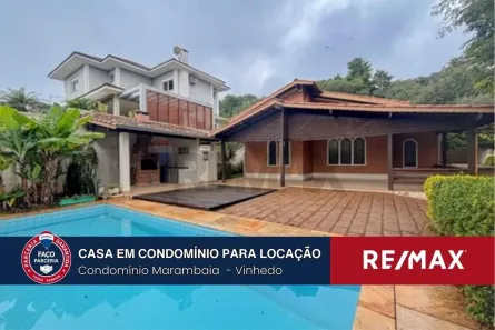 Casa de Condomínio com 3 Quartos para alugar, 301m² no Marambaia, Vinhedo