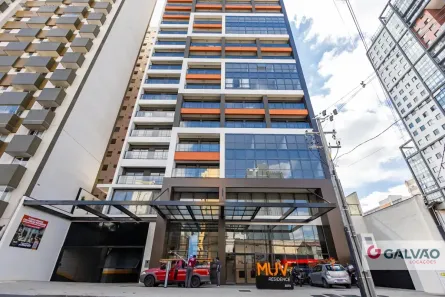 Apartamento com 1 Quarto para alugar, 28m² no Centro, Curitiba
