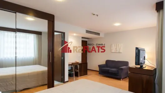 Flat com 1 Quarto para alugar, 32m² no Itaim Bibi, São Paulo