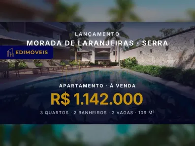 Apartamento com 3 Quartos à venda, 109m² no Morada de Laranjeiras, Serra