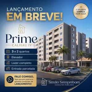 Apartamento com 3 Quartos à venda, 65m² no Cohaserma, São Luís