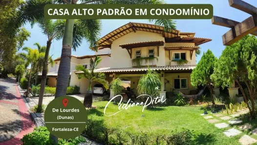 Casa de Condomínio com 4 Quartos à venda, 639m² no De Lourdes, Fortaleza