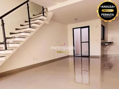 Sobrado com 3 Quartos à venda, 160m² no Vila Curuçá, Santo André