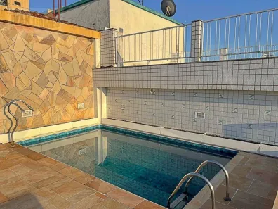 Cobertura com 4 Quartos à venda, 361m² no Ponta da Praia, Santos
