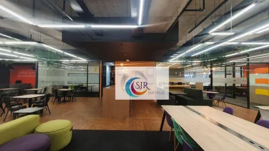 Sala Comercial para alugar, 1084m² no Cidade Monções, São Paulo