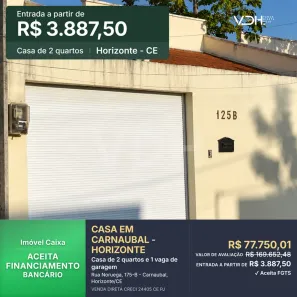 Casa com 2 Quartos à venda, 60m² no Dourado, Horizonte