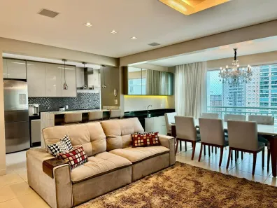 Apartamento com 3 Quartos para alugar, 95m² no Setor Bueno, Goiânia