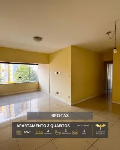 Apartamento com 3 Quartos à venda, 95m² no Brotas, Salvador
