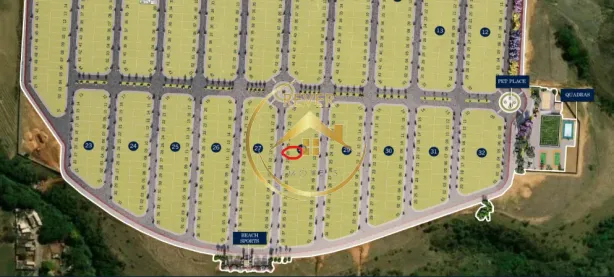 Lote/Terreno à venda, 225m² no Parque Brasil 500, Paulínia