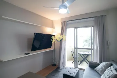 Flat com 1 Quarto para alugar, 37m² no Morro dos Ingleses, São Paulo