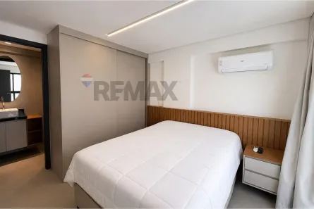 Flat com 1 Quarto para alugar, 32m² no Cabo Branco, João Pessoa