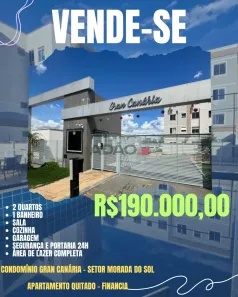Apartamento com 2 Quartos à venda, 42m² no Setor Morada do Sol, Goiânia