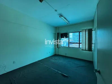 Sala Comercial com 1 Quarto para alugar, 70m² no Centro, Santos