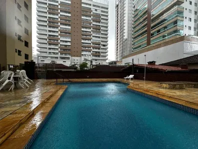Apartamento com 3 Quartos para alugar, 96m² no Caiçara, Praia Grande