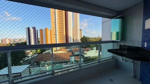 Apartamento com 3 Quartos para alugar, 115m² no Miramar, João Pessoa