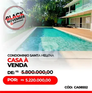 Casa de Condomínio com 5 Quartos à venda, 543m² no Barra da Tijuca, Rio de Janeiro