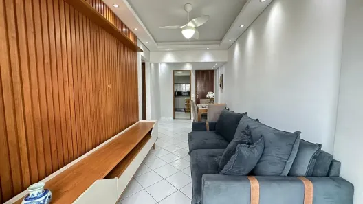Apartamento com 2 Quartos para alugar, 70m² no Caiçara, Praia Grande