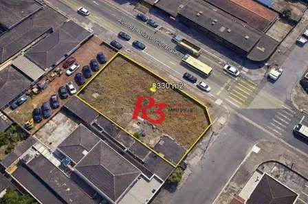 Lote/Terreno à venda, 330m² no Jardim Rio Branco, São Vicente