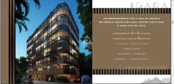 Apartamento com 3 Quartos à venda, 151m² no Leblon, Rio de Janeiro