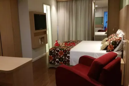 Flat com 1 Quarto à venda, 27m² no Chácara Santo Antônio (Zona Sul), São Paulo