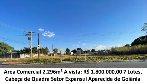Lote/Terreno à venda, 2296m² no Expansul, Aparecida de Goiânia