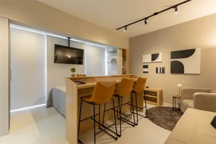 Apartamento com 1 Quarto para alugar, 28m² no Perdizes, São Paulo