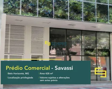 Prédio Comercial à venda, 428m² no Santo Agostinho, Belo Horizonte
