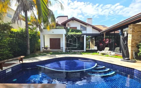 Casa de Condomínio com 4 Quartos para alugar, 453m² no Loteamento Alphaville Campinas, Campinas