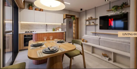 Apartamento com 2 Quartos à venda, 48m² no Vila Monte Alegre, Ribeirão Preto