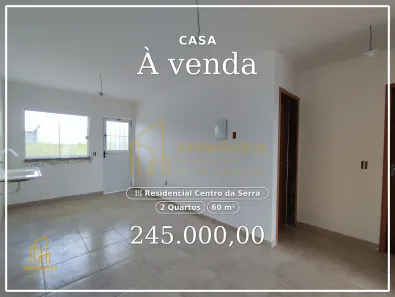 Casa com 2 Quartos à venda, 60m² no Residencial Centro da Serra, Serra