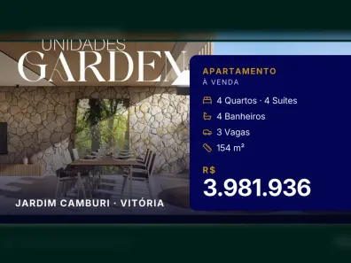 Apartamento com 4 Quartos à venda, 154m² no Jardim Camburi, Vitória