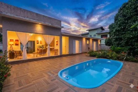 Casa de Condomínio com 4 Quartos à venda, 400m² no Boungaiville, Peruíbe