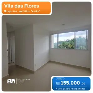 Apartamento com 2 Quartos à venda, 40m² no Lago Azul, Manaus