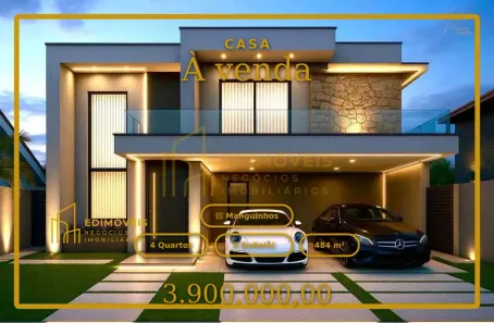 Casa com 4 Quartos à venda, 484m² no Manguinhos, Serra