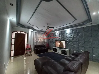 Sobrado com 4 Quartos à venda, 220m² no Parque São Vicente, Mauá