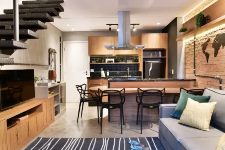 Apartamento com 1 Quarto para alugar, 53m² no Bethaville I, Barueri