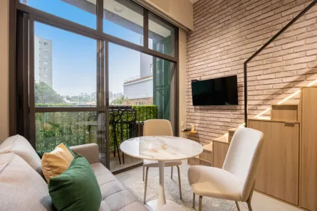 Apartamento com 1 Quarto à venda, 23m² no Santo Amaro, São Paulo
