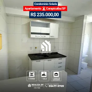 Apartamento com 2 Quartos à venda, 48m² no Vila da Oportunidade, Carapicuíba