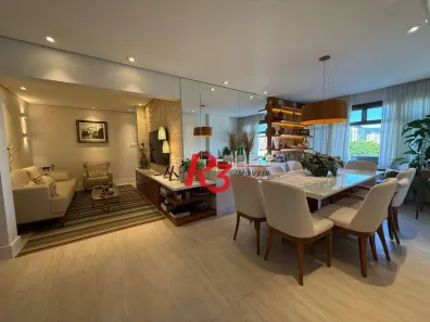 Apartamento com 3 Quartos à venda, 148m² no Ponta da Praia, Santos