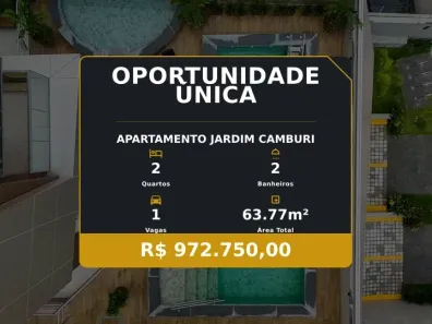 Apartamento com 2 Quartos à venda, 63m² no Jardim Camburi, Vitória