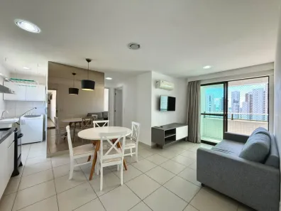 Apartamento com 2 Quartos para alugar, 57m² no Boa Viagem, Recife