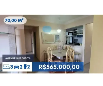 Apartamento com 3 Quartos à venda, 70m² no Jardim Bonfiglioli, São Paulo