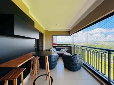 Apartamento com 3 Quartos para alugar, 168m² no Residencial Alto do Ipê, Ribeirão Preto