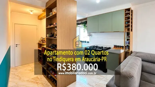 Apartamento com 2 Quartos à venda, 54m² no Tindiquera, Araucária