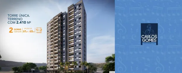Apartamento com 2 Quartos à venda, 61m² no Vila Angeli, Valinhos
