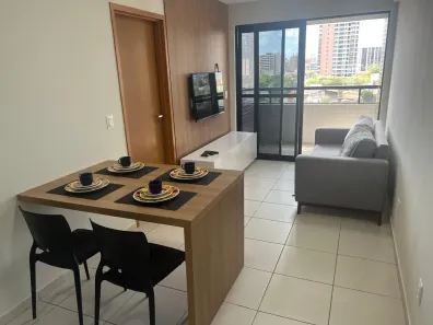 Apartamento com 1 Quarto para alugar, 43m² no Jatiúca, Maceió