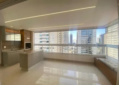Apartamento com 3 Quartos para alugar, 155m² no Setor Bueno, Goiânia