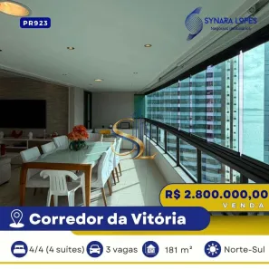 Apartamento com 4 Quartos à venda, 181m² no Barra, Salvador